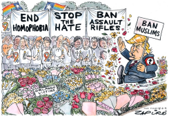 STOP THE HATE by Zapiro