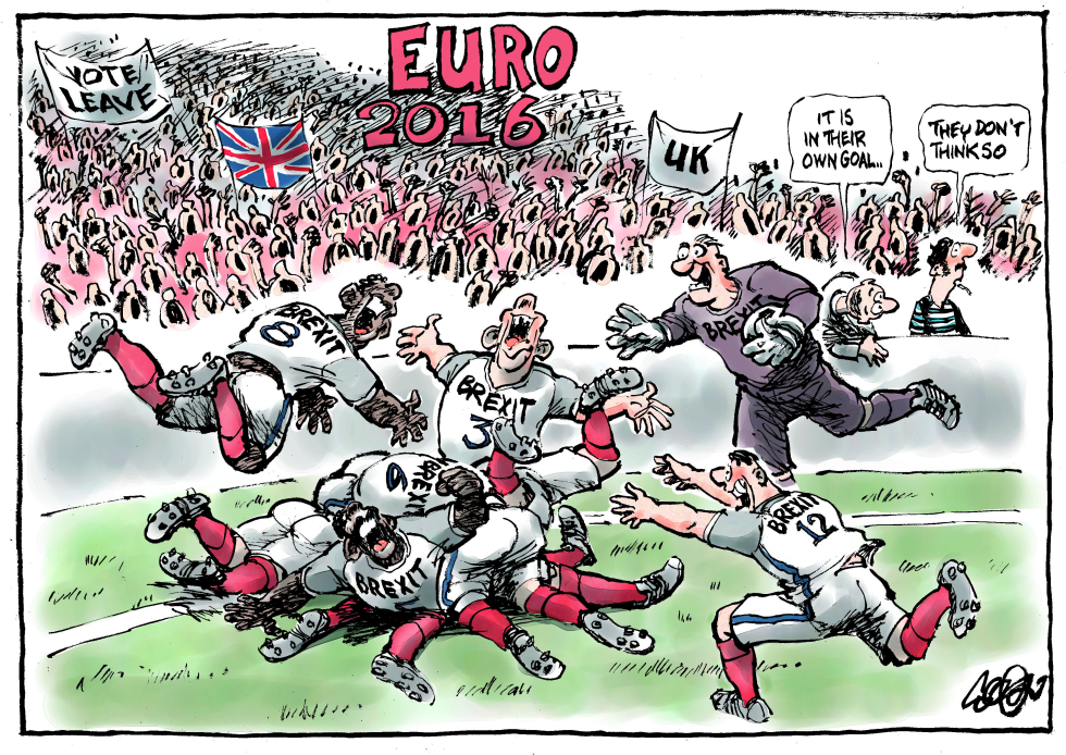  EU FOOTBALL CHAMPIONSHIP by Jos Collignon