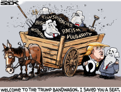 TRUMP'S DUMPS  by Steve Sack