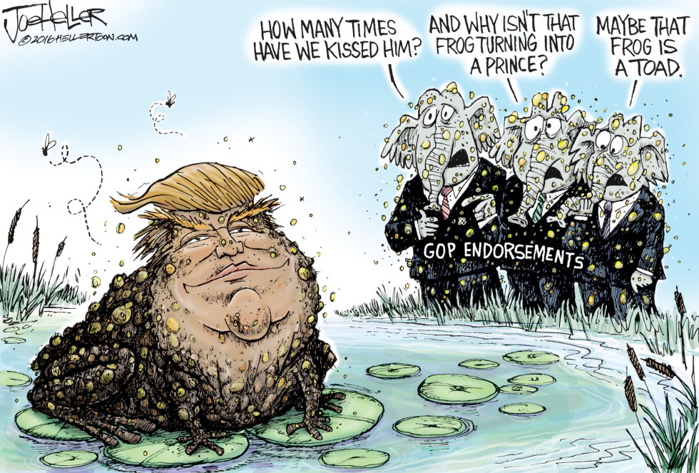 Kiss the frog