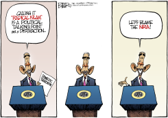 DISTRACTIONS  by Nate Beeler