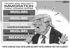 TRUMPLAND SECURITY IMMIGRATION THREAT ADVISORY SYSTEM by R.J. Matson