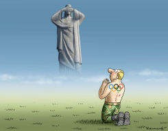 PUTIN IN RIO 2016 by Marian Kamensky