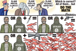 ASSAULT WEAPONS MATH by Steve Greenberg