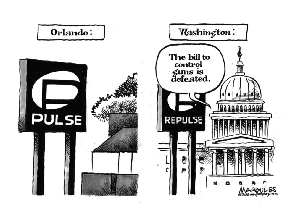 Orlando massacre and gun control
