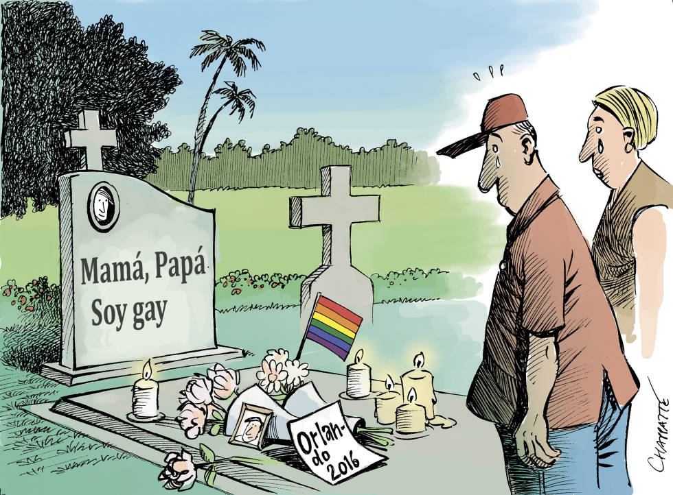  VICTIMAS EN ORLANDO by Patrick Chappatte