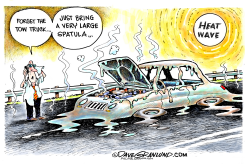 SOUTHWEST HEAT WAVE  by Dave Granlund