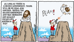 BAN 2ND AMENDMENT  by Bob Englehart