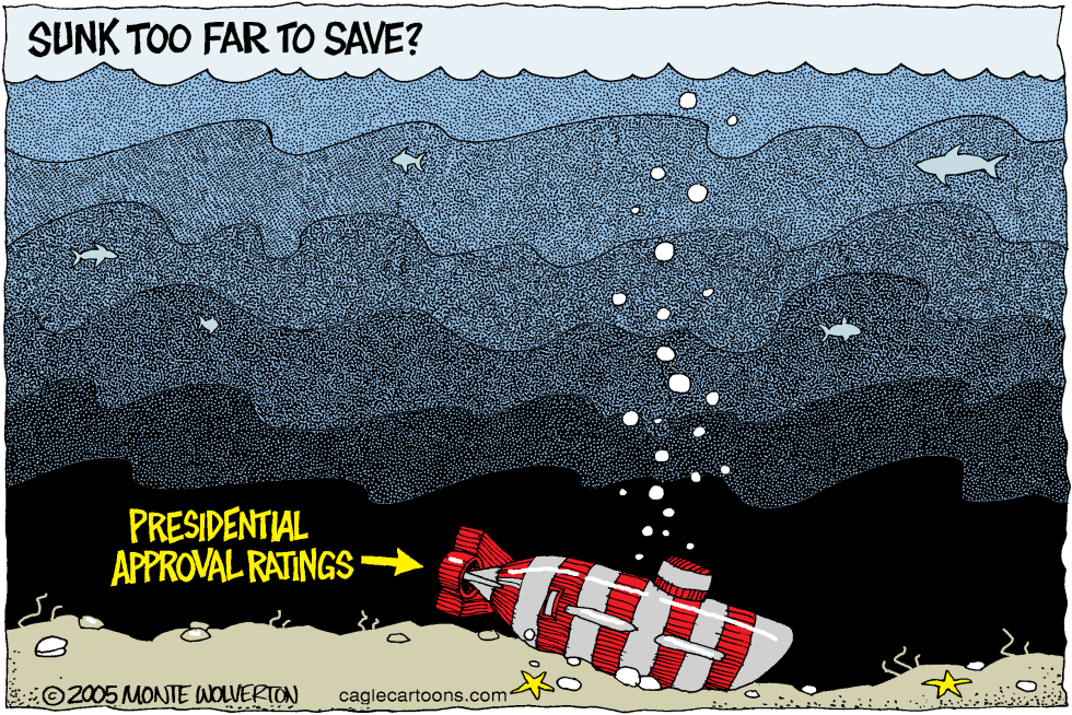 Sinking Approval Ratings