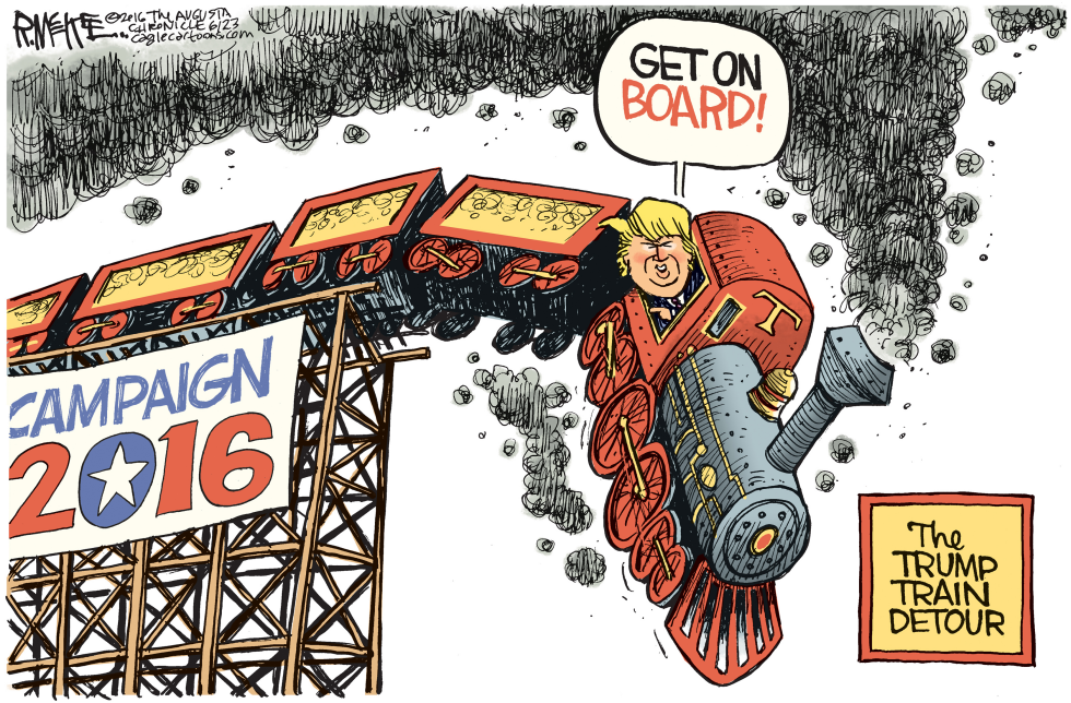 Trump Train Detour COLOR