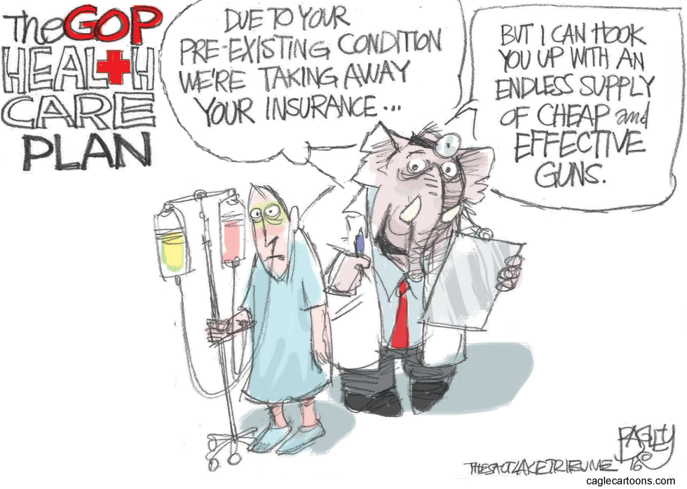  GOP HEALTH CARE by Pat Bagley