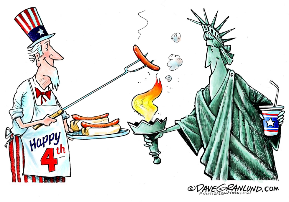 July 4th and cookouts COLOR