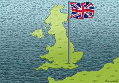 THE NEW ENGLISH FLAG by Marian Kamensky