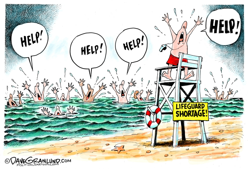 Lifeguard shortage COLOR