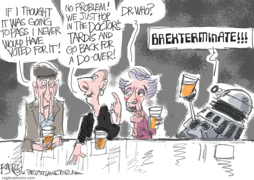  BREXIT REGRET by Pat Bagley