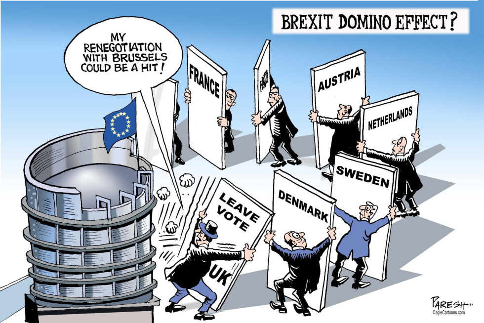  BREXIT DOMINO EFFECT by Paresh Nath