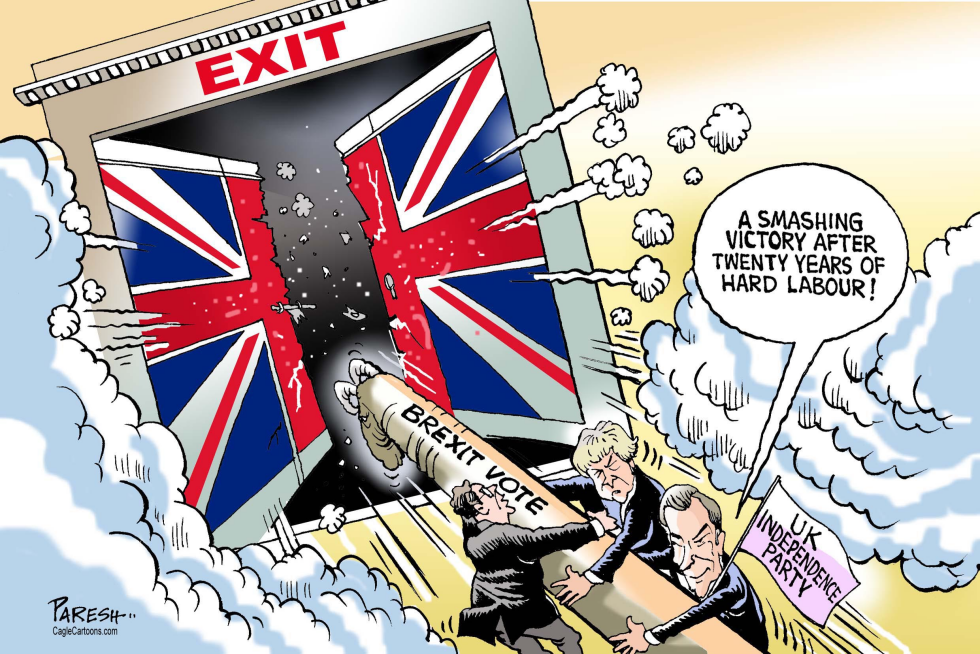  BREXIT VICTORY by Paresh Nath