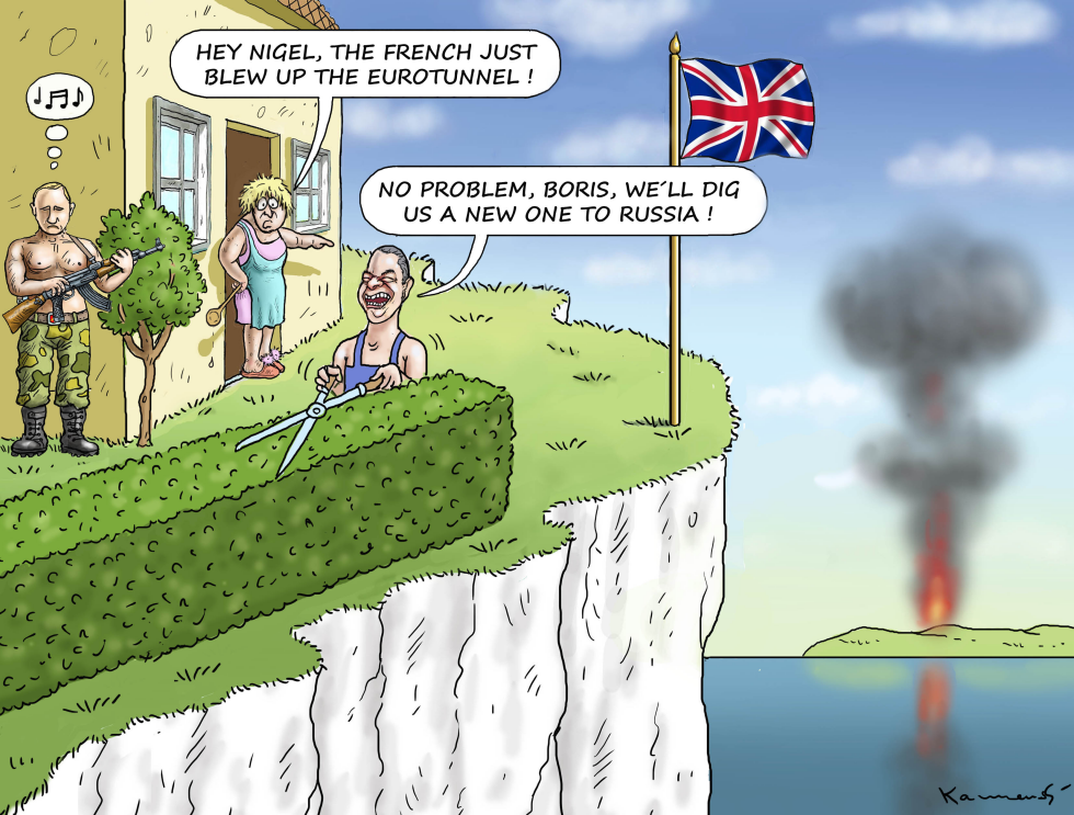 THE BIG PUTIN FRIEND NIGEL FARAGE