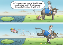 THE REFINED ENGLISH ART OF BORIS JOHNSON by Marian Kamensky