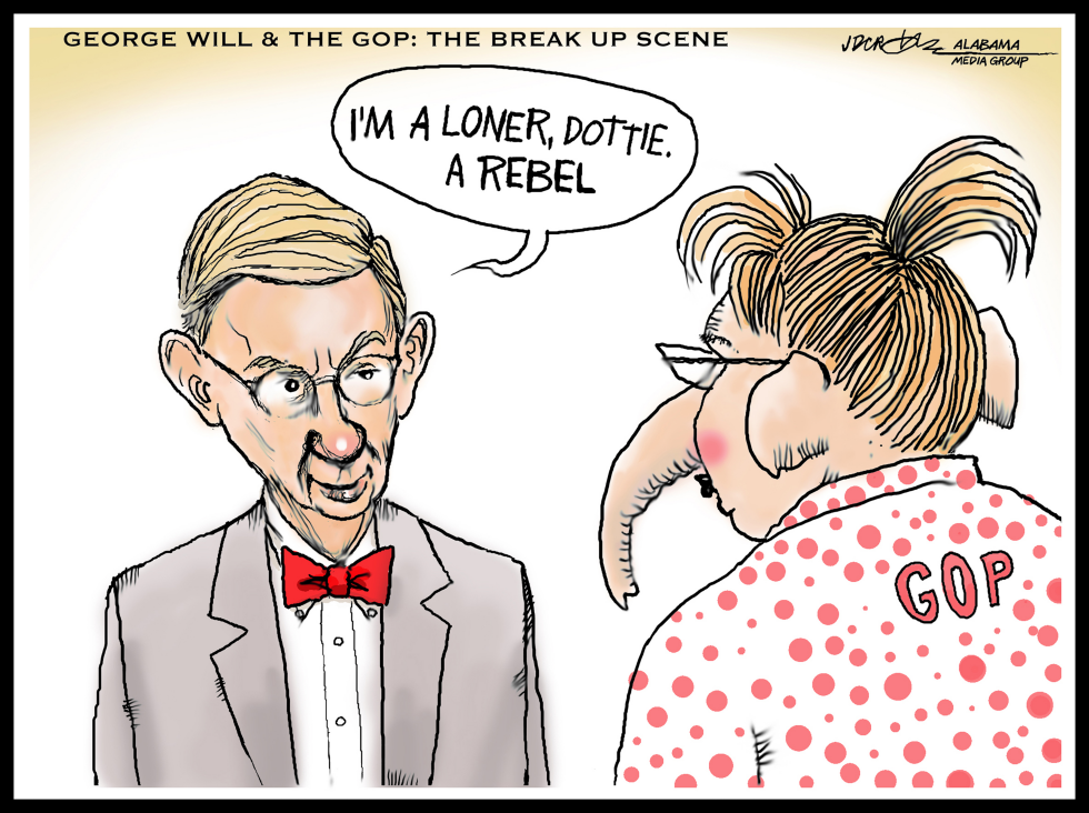 George Will splits w/ GOP