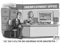 WHY SENATOR RUBIO WANTS HIS OLD JOB BACK by R.J. Matson