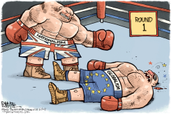 BREXIT  by Rick McKee