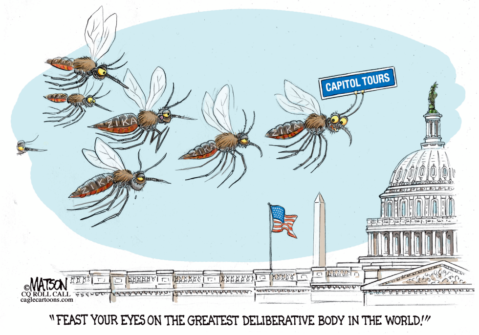 Zika Virus Comes To Capitol Hill-COLOR