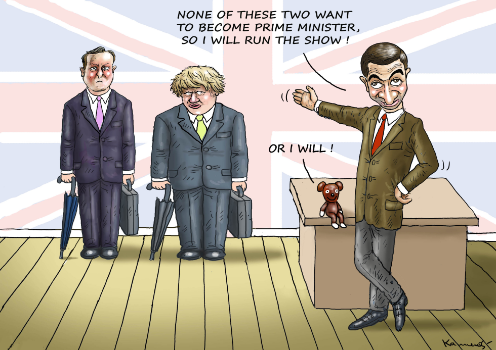THE PREMIER MINISTER MR BEAN