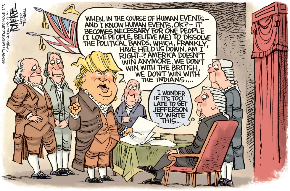 Trump Fourth of July COLOR