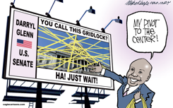 DARRYL GLENN  by Mike Keefe