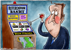 BRITAIN LEAVES THE EUROPEAN UNION by Brian Adcock