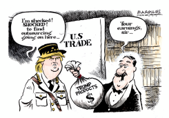 TRUMP AND US TRADE  by Jimmy Margulies