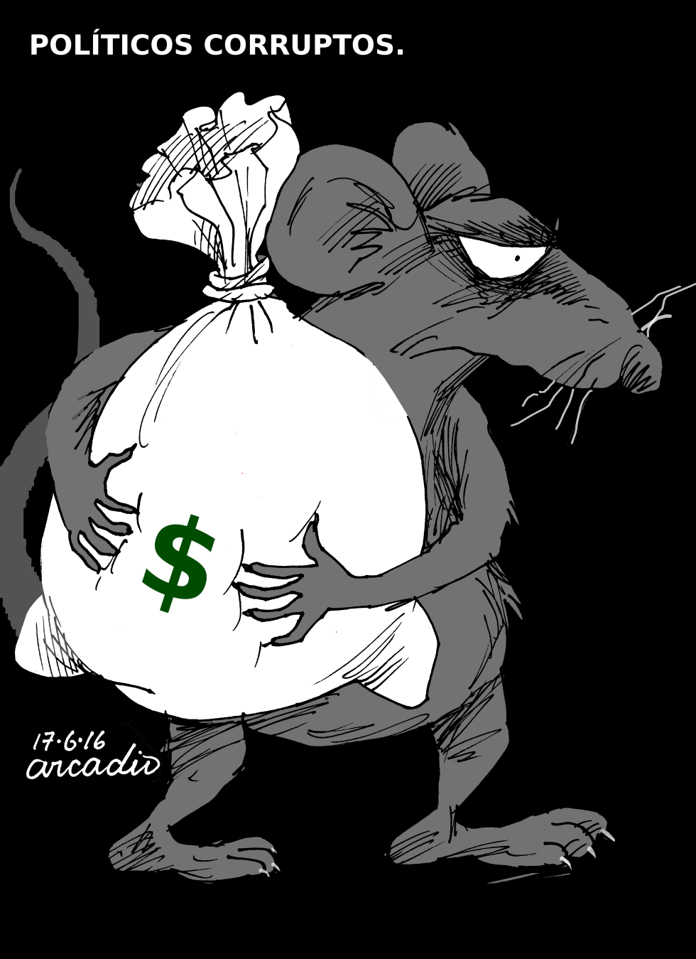 Políticos corruptos