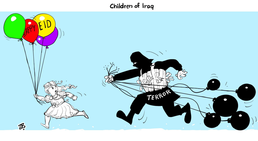  ISIS TERROR IN BAGHDAD by Emad Hajjaj