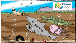 RIO OLYMPICS  by Bob Englehart