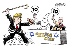 TRUMP STAR OF DAVID TWEET  by Jimmy Margulies