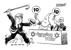 TRUMP STAR OF DAVID TWEET by Jimmy Margulies