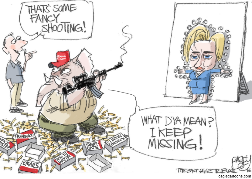 Gunning for Hillary COLOR