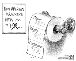 TPP AGREEMENT by Adam Zyglis