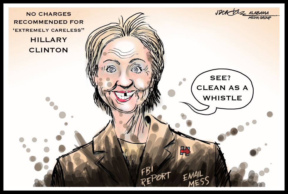 Hillary Clean as a Whistle