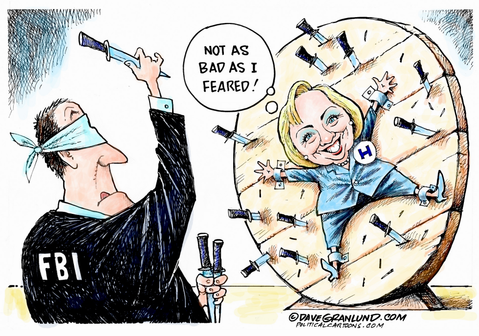 Hillary and FBI report COLOR