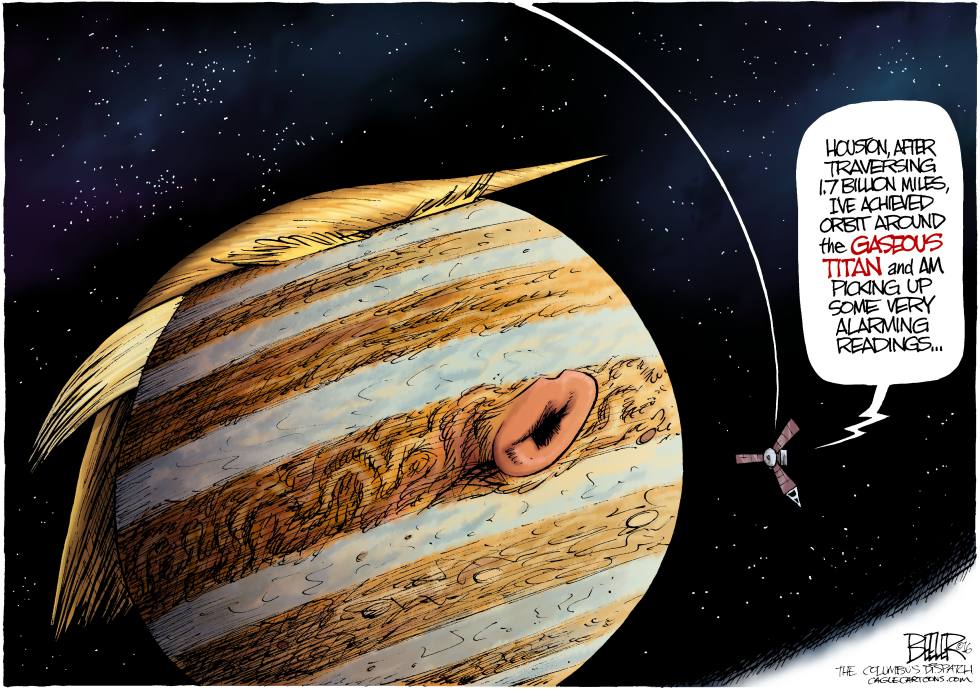  PLANET TRUMP by Nate Beeler