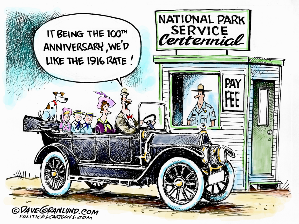 National Park Service 100th COLOR