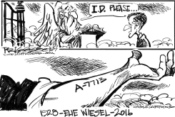 WIESEL -RIP by Milt Priggee