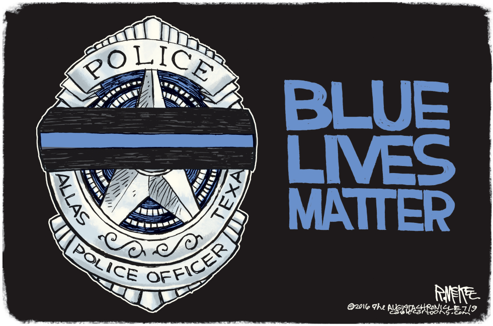 Blue Lives Matter COLOR