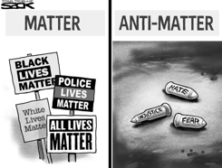 LIVES MATTER by Steve Sack