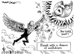 CHANCE OF MELTDOWN by Zapiro