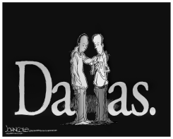 DALLAS BW by John Cole