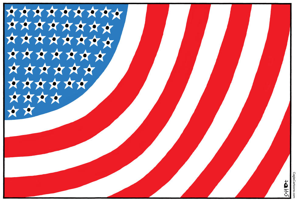 Gun loving America