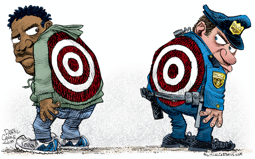 Police and Black Folks are Targets COLOR